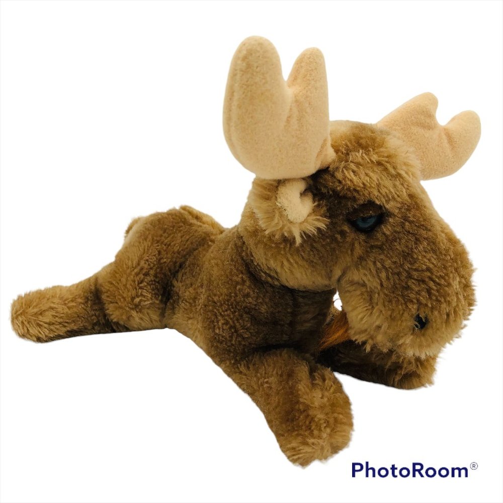 Vintage 1978 Dakin Maxie Moose Plush Stuffed Animal